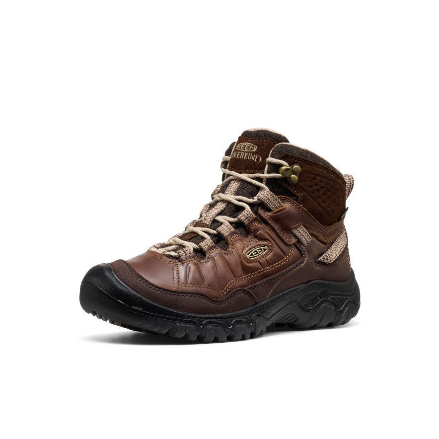 Women's Targhee IV Waterproof Hiking Boot x Hikerkind Dark Earth/Dark Earth / Keen / Dark Earth/Dark Earth