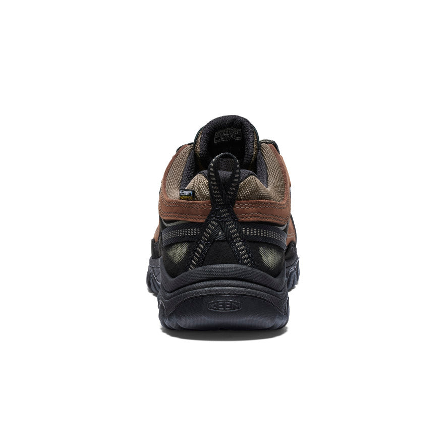 Men's Targhee IV Wide Waterproof Hiking Shoe Bison/Black / Keen / Bison/Black