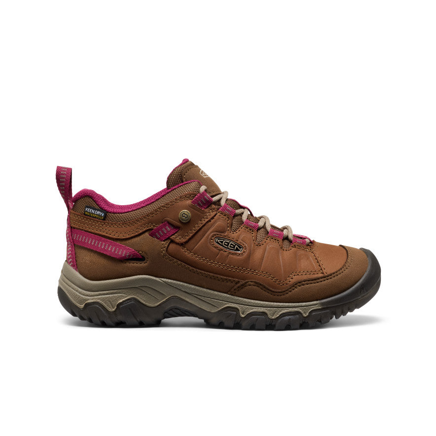 Women's Targhee IV Waterproof Hiking Shoe Bison/Beaujolais / Keen / Bison/Beaujolais