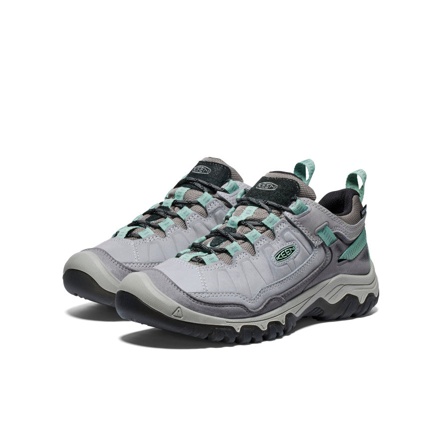 Women's Targhee IV Wide Waterproof Hiking Shoe Alloy/Granite Green / Keen / Alloy/Granite Green