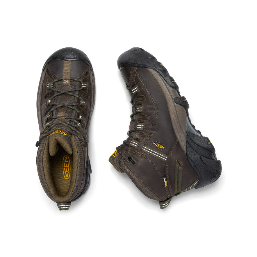 Men's Targhee II Mid Waterproof Hiking Boots Canteen/Dark Olive / Keen / Canteen/Dark Olive