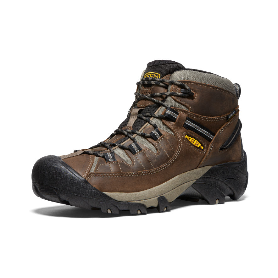 Men's Targhee II Mid Waterproof Hiking Boots Shitake/Brindle / Keen / Shitake/Brindle