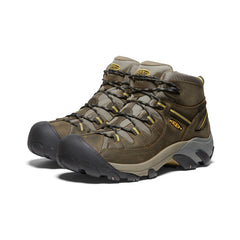 Men's Targhee II Mid Waterproof Hiking Boots Black Olive/Yellow / Keen / Black Olive/Yellow