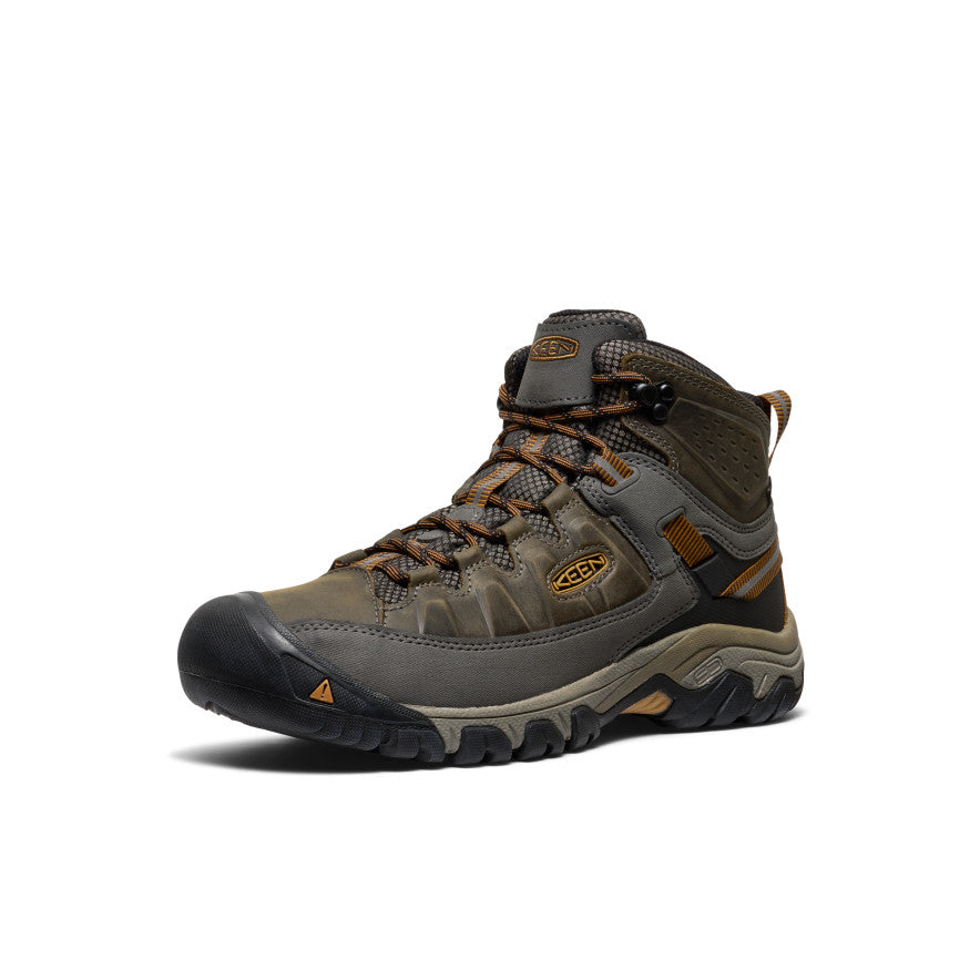 Men's Targhee III Waterproof Mid Wide Black Olive/Golden Brown / Keen / Black Olive/Golden Brown