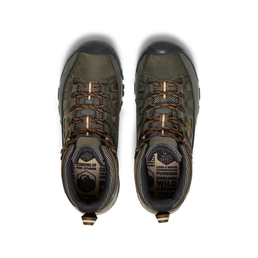 Men's Targhee III Waterproof Mid Wide Black Olive/Golden Brown / Keen / Black Olive/Golden Brown