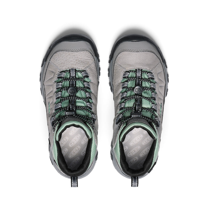 Big Kids' Targhee IV Waterproof Hiking Boot Alloy/Granite Green / Keen / Alloy/Granite Green