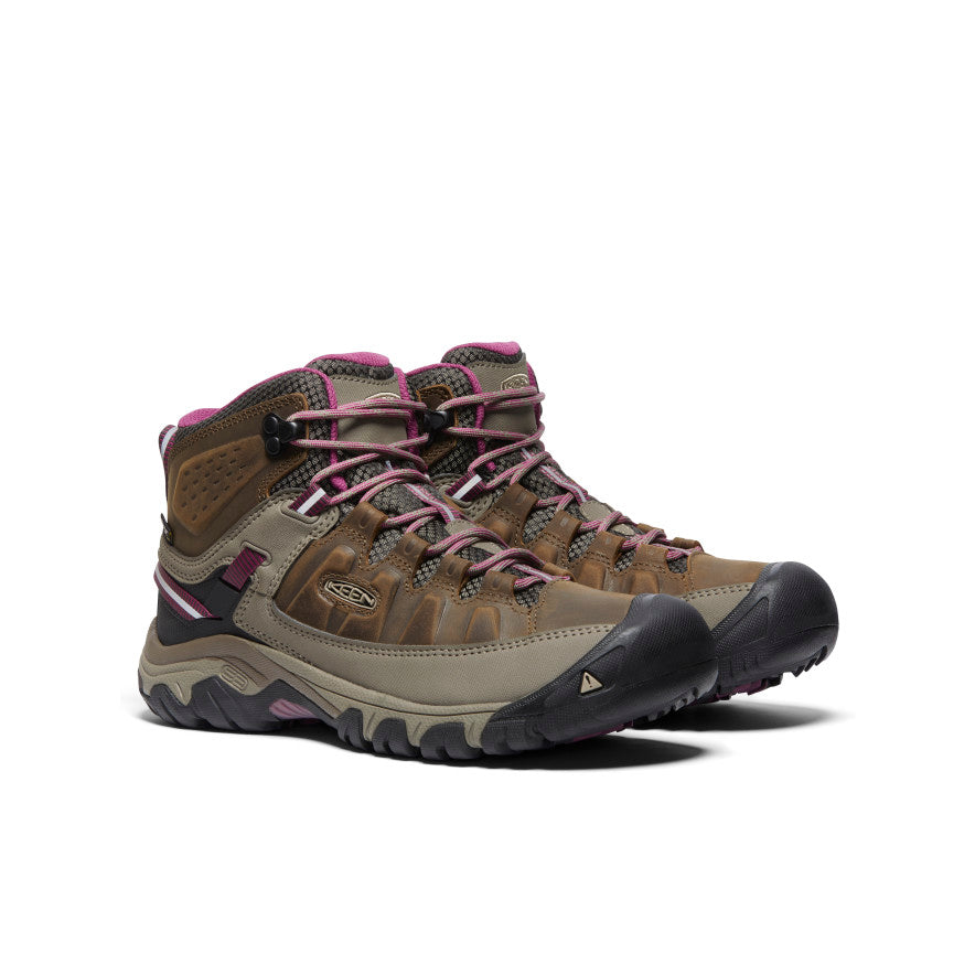 Women's Targhee III Waterproof Mid Weiss/Boysenberry / Keen / Weiss/Boysenberry