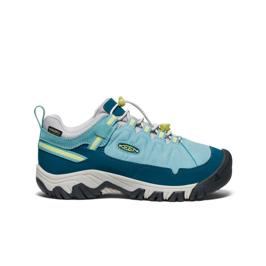 Big Kids' Targhee IV Waterproof Hiking Shoe Reef Waters/Daiquiri Green / Keen / Reef Waters/Daiquiri Green