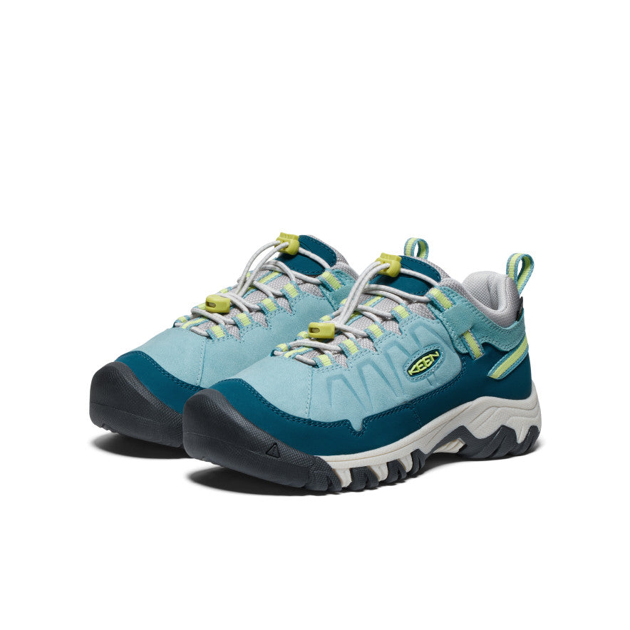 Big Kids' Targhee IV Waterproof Hiking Shoe Reef Waters/Daiquiri Green / Keen / Reef Waters/Daiquiri Green