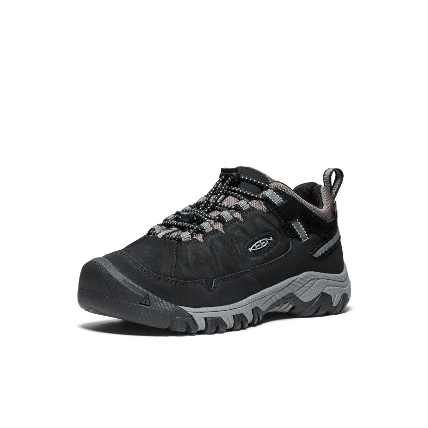 Big Kids' Targhee IV Waterproof Hiking Shoe Black/Steel Grey / Keen / Black/Steel Grey