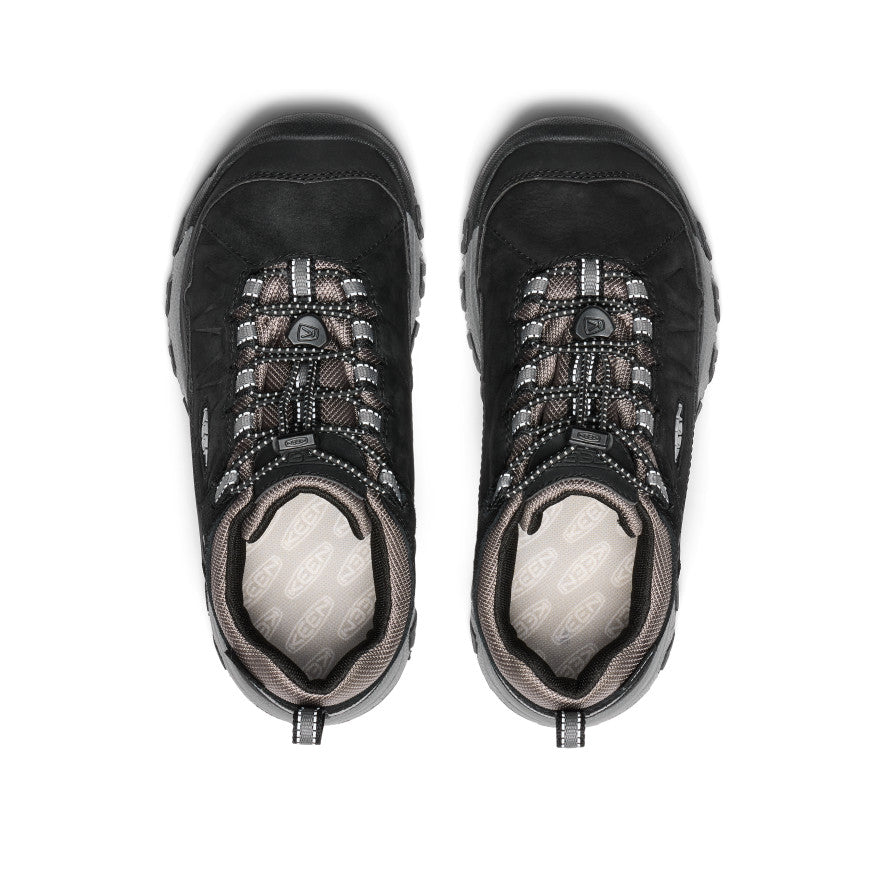 Big Kids' Targhee IV Waterproof Hiking Shoe Black/Steel Grey / Keen / Black/Steel Grey