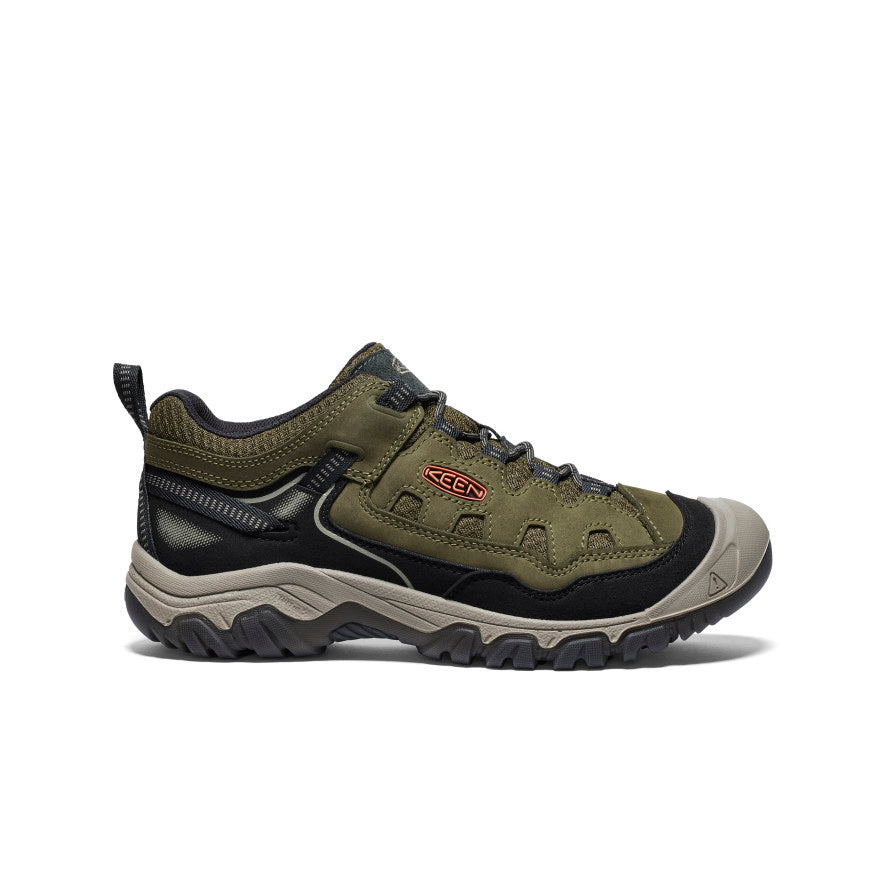 Men's Targhee IV Vented Hiking Shoe Dark Olive/Gold Flame / Keen / Dark Olive/Gold Flame