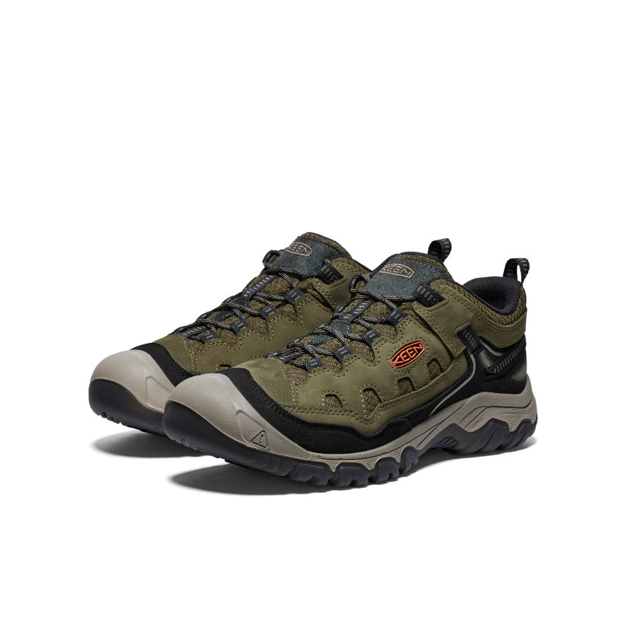 Men's Targhee IV Vented Hiking Shoe Dark Olive/Gold Flame / Keen / Dark Olive/Gold Flame