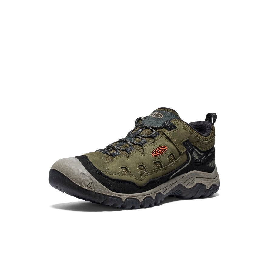 Men's Targhee IV Vented Hiking Shoe Dark Olive/Gold Flame / Keen / Dark Olive/Gold Flame