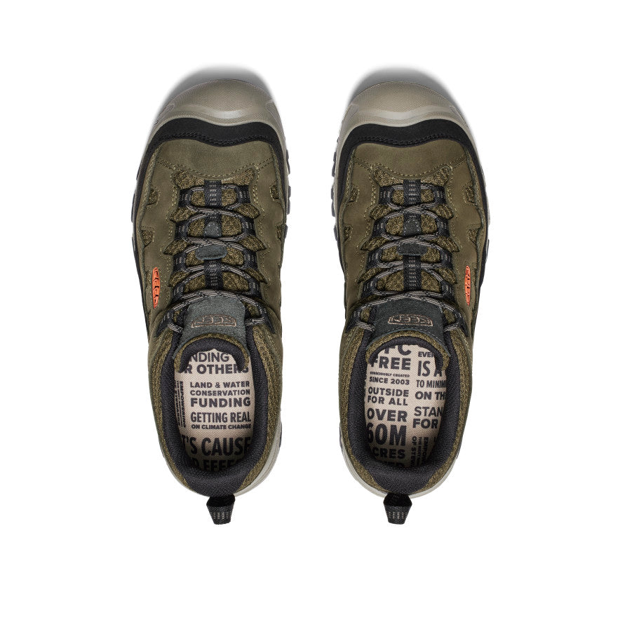 Men's Targhee IV Vented Hiking Shoe Dark Olive/Gold Flame / Keen / Dark Olive/Gold Flame