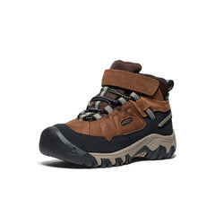 Little Kids' Targhee IV Waterproof Hiking Boot Bison/Brindle / Keen / Bison/Brindle