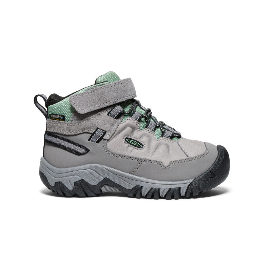 Little Kids' Targhee IV Waterproof Hiking Boot Alloy/Granite Green / Keen / Alloy/Granite Green