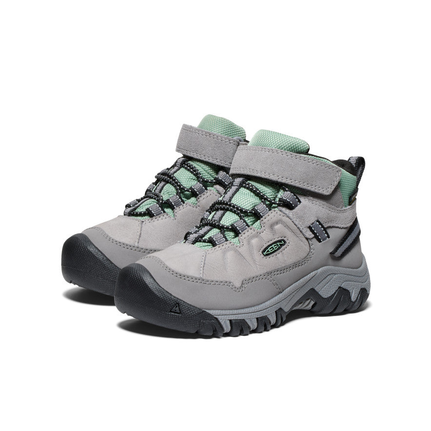 Little Kids' Targhee IV Waterproof Hiking Boot Alloy/Granite Green / Keen / Alloy/Granite Green