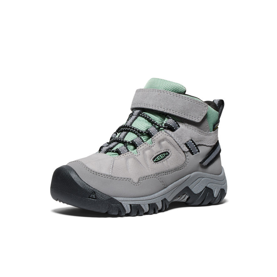 Little Kids' Targhee IV Waterproof Hiking Boot Alloy/Granite Green / Keen / Alloy/Granite Green