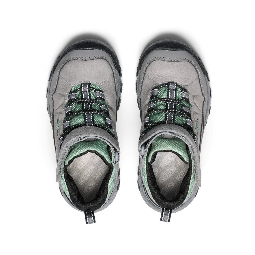 Little Kids' Targhee IV Waterproof Hiking Boot Alloy/Granite Green / Keen / Alloy/Granite Green