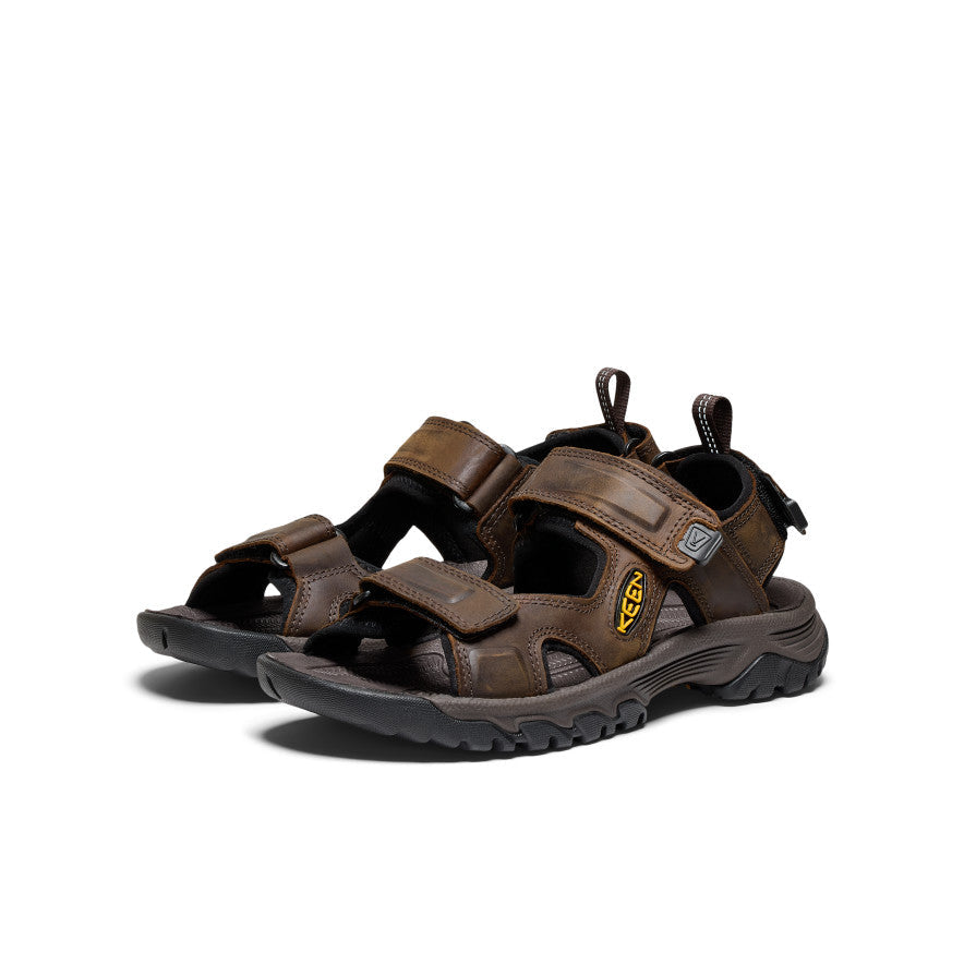 Men's Targhee III Open Toe Sandal Bison/Mulch / Keen / Bison/Mulch