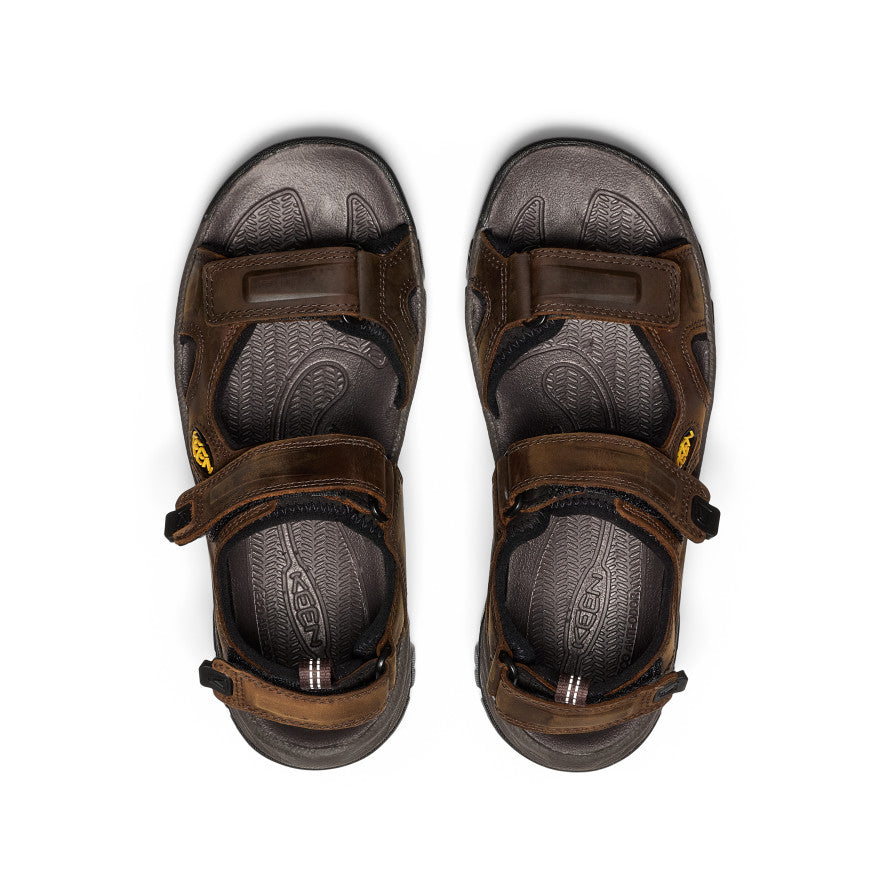 Men's Targhee III Open Toe Sandal Bison/Mulch / Keen / Bison/Mulch