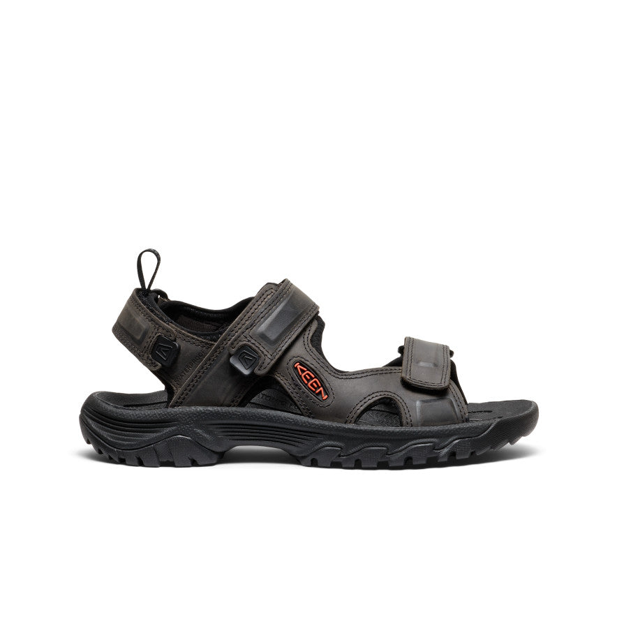 Men's Targhee III Open Toe Sandal Grey/Black / Keen / Grey/Black