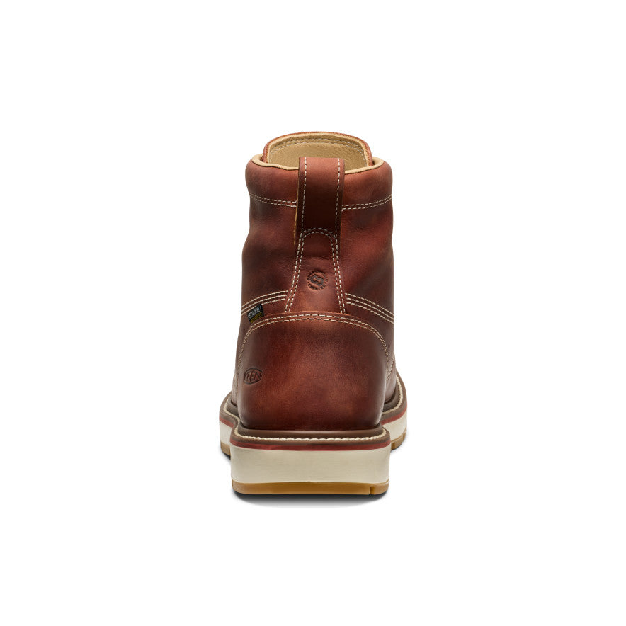 Men's Liberty 6" Waterproof 90° Heel Boot (Carbon Toe) Bombay Brown/Gum / Keen / Bombay Brown/Gum