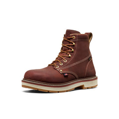 Men's Liberty 6" Waterproof 90° Heel Boot (Soft Toe) Bombay Brown/Gum / Keen / Bombay Brown/Gum