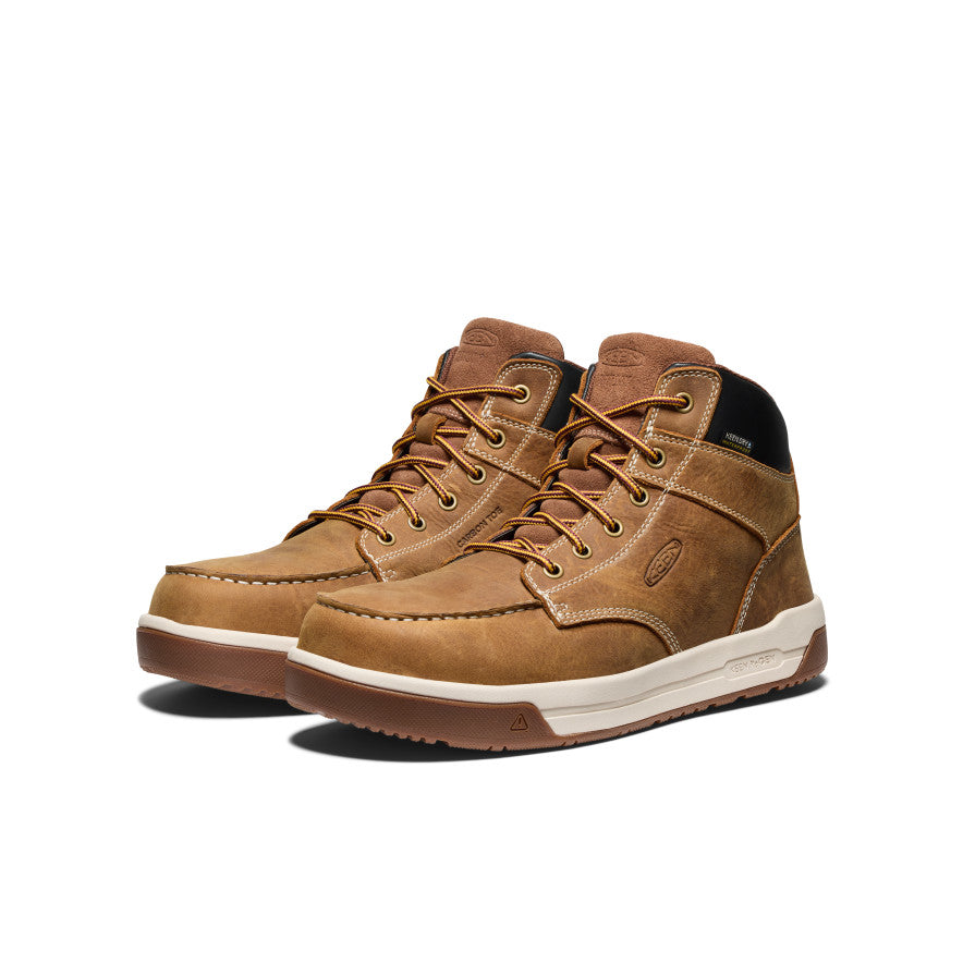 Men's Gibson Waterproof Work Boot (Carbon Toe) Belgian/Gum / Keen / Belgian/Gum
