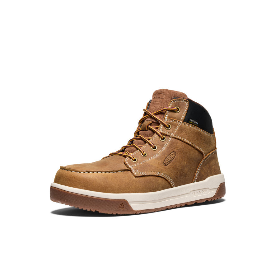 Men's Gibson Waterproof Work Boot (Carbon Toe) Belgian/Gum / Keen / Belgian/Gum