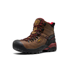 Men's Pittsburgh Energy 6" Waterproof Boot (Carbon Toe) Bison/Black / Keen / Bison/Black