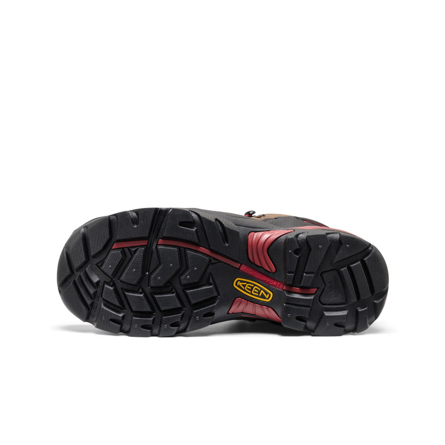 Men's Pittsburgh Energy 6" Waterproof Boot (Carbon Toe) Bison/Black / Keen / Bison/Black