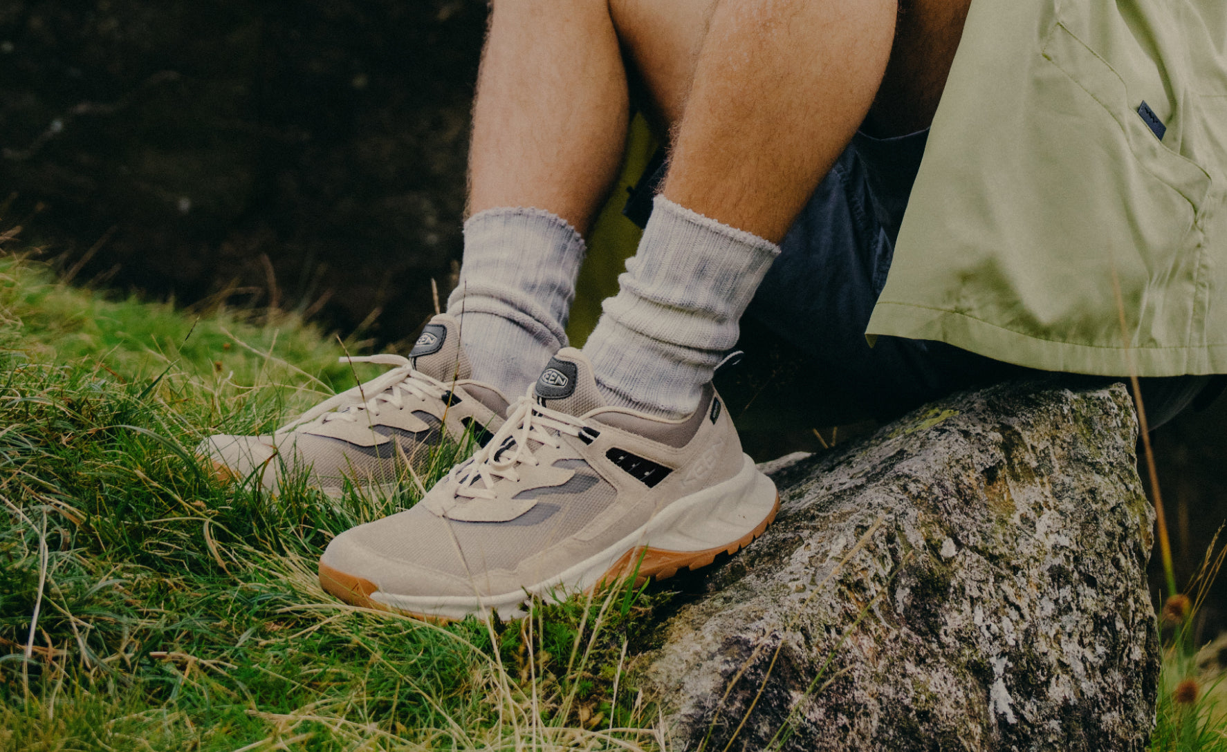 Men's Hightrail Waterproof Hiking Shoe Safari/Roasted Pecan / Keen / Safari/Roasted Pecan