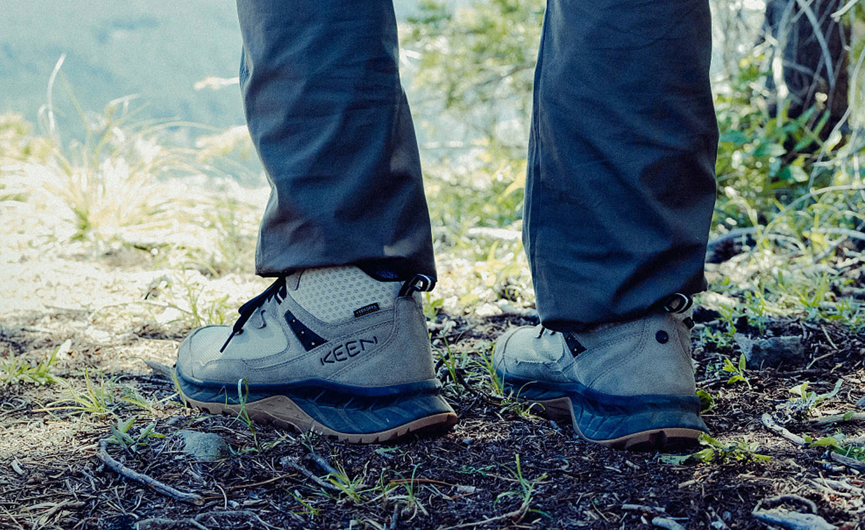 Men's Hightrail Waterproof Hiking Boot Safari/Black / Keen / Safari/Black
