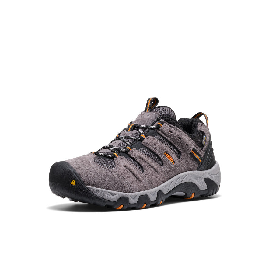 Men's Headout Waterproof Hiking Shoe Steel Grey/Orange Pepper / Keen / Steel Grey/Orange Pepper
