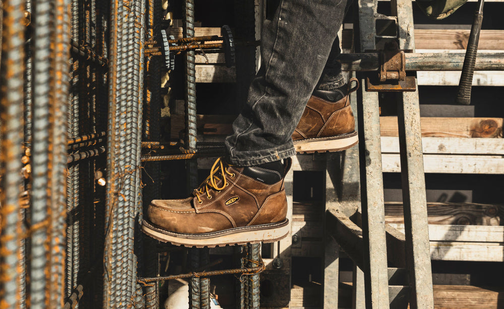 Men's Cincinnati 6" Waterproof Boot (Carbon Toe) Belgian/Sandshell / Keen / Belgian/Sandshell