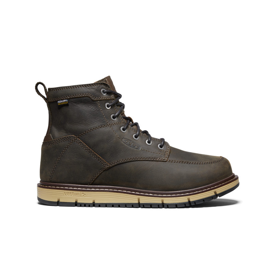 Men's San Jose 6" Waterproof Boot (Soft Toe) Cascade Brown / Keen / Cascade Brown