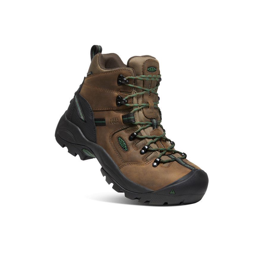 Men's Pittsburgh Energy 6" Waterproof Boot (Carbon Toe) Cascade Brown/Greener Pastures / Keen / Cascade Brown/Greener Pastures