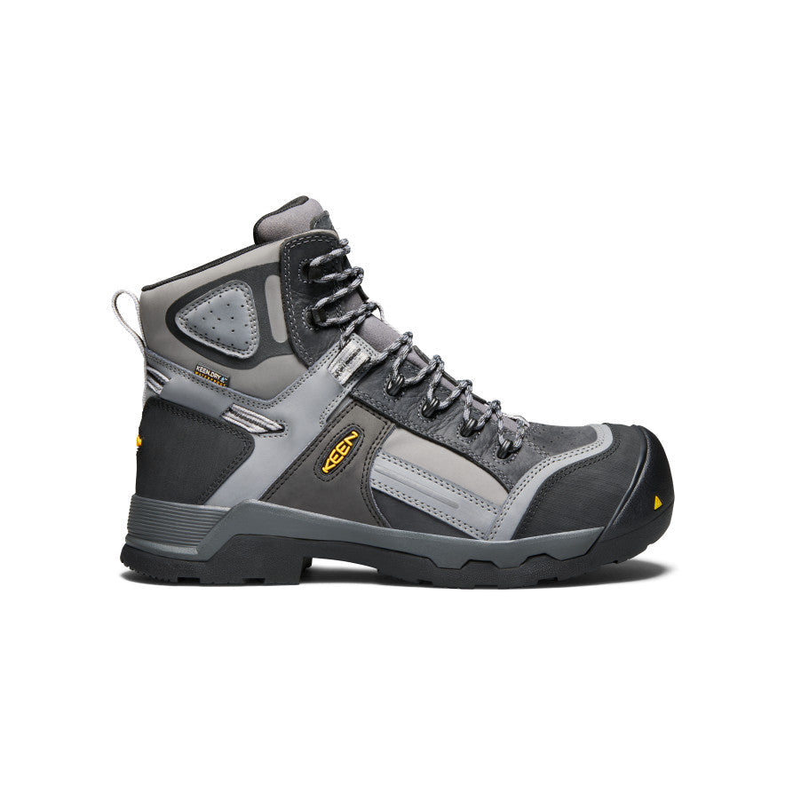 Men's Davenport 6" Insulated Waterproof Boot (Composite Toe) Magnet/Steel Grey / Keen / Magnet/Steel Grey