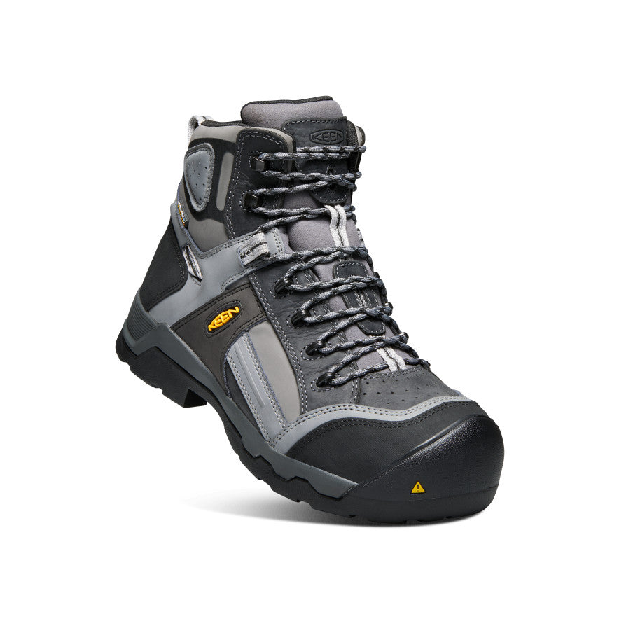 Men's Davenport 6" Insulated Waterproof Boot (Composite Toe) Magnet/Steel Grey / Keen / Magnet/Steel Grey