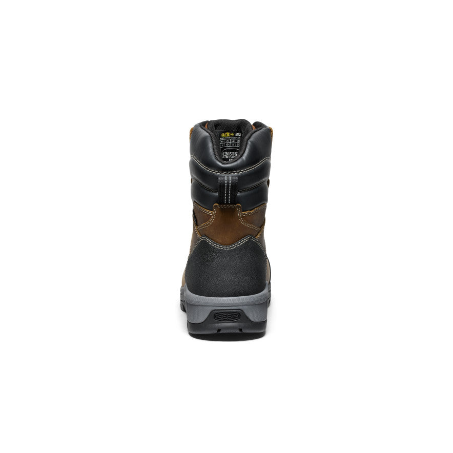 Men's Evanston 8" Insulated Waterproof Boot (Soft Toe) Bison/Black / Keen / Bison/Black