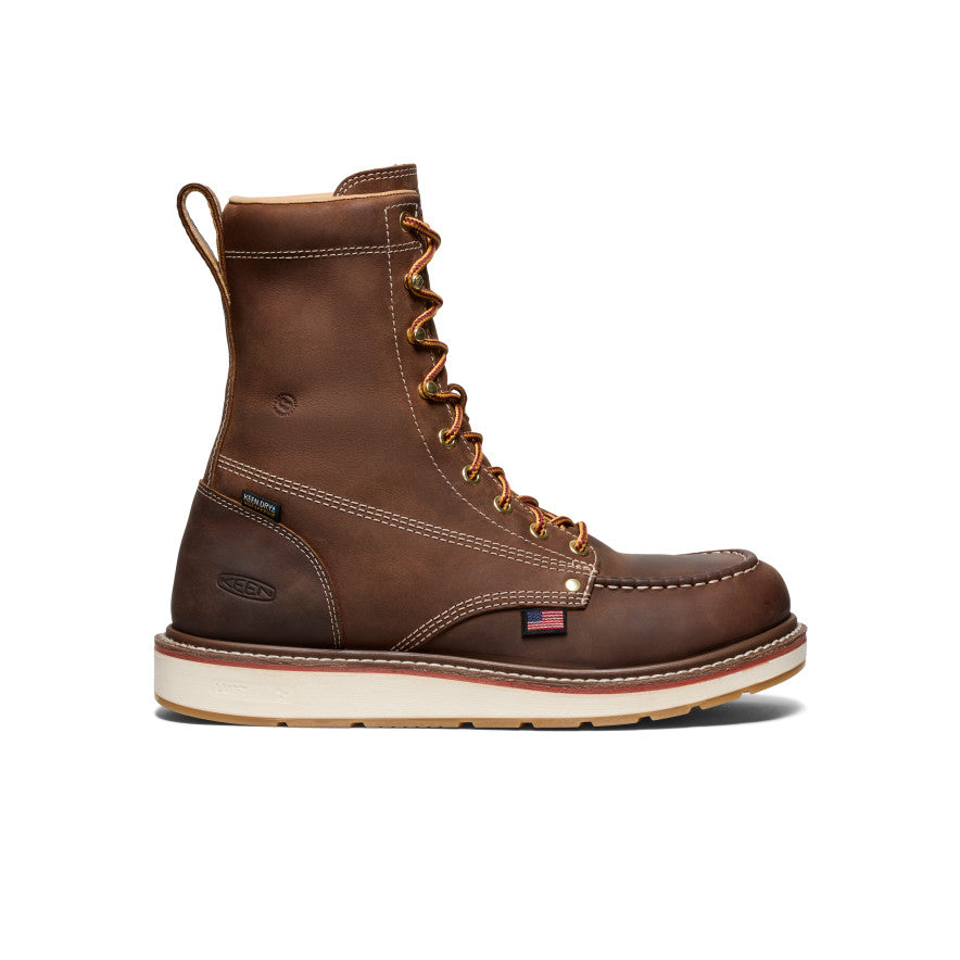 Men's Liberty 8" Waterproof Boot (Carbon Toe) Chestnut/Gum / Keen / Chestnut/Gum