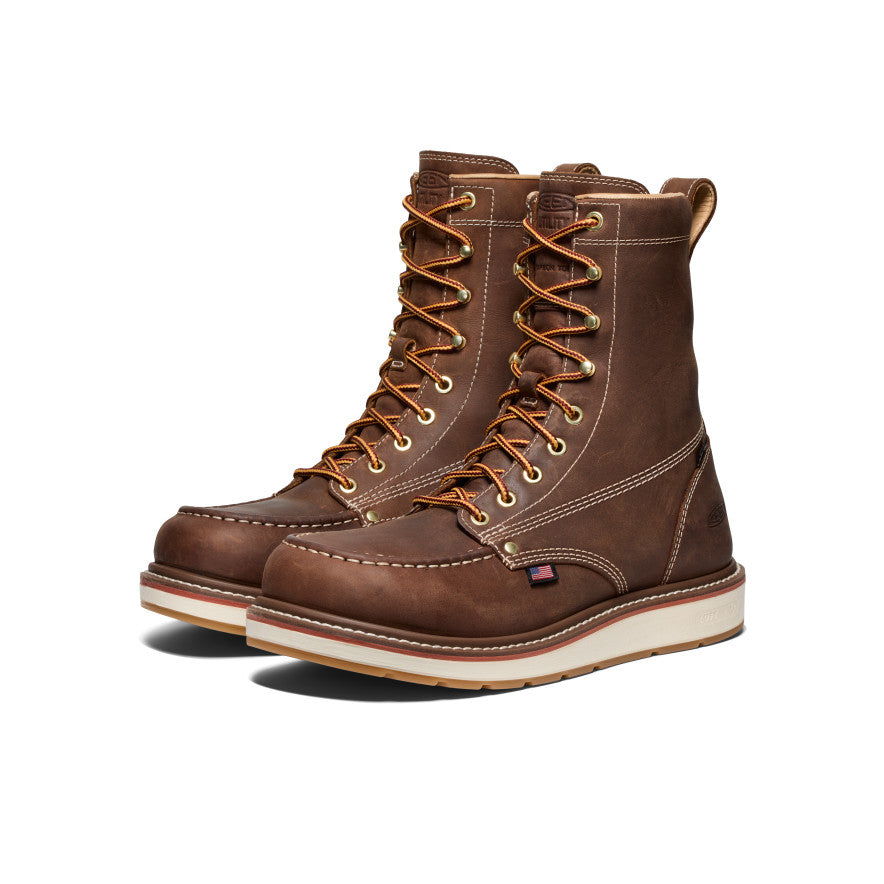 Men's Liberty 8" Waterproof Boot (Carbon Toe) Chestnut/Gum / Keen / Chestnut/Gum