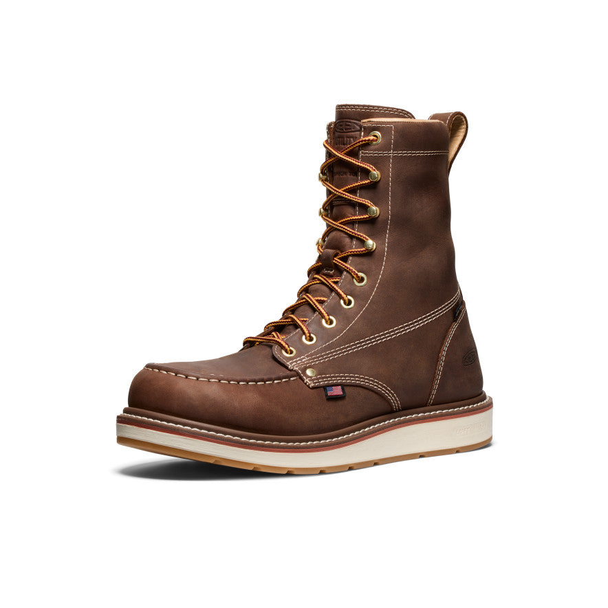 Men's Liberty 8" Waterproof Boot (Carbon Toe) Chestnut/Gum / Keen / Chestnut/Gum