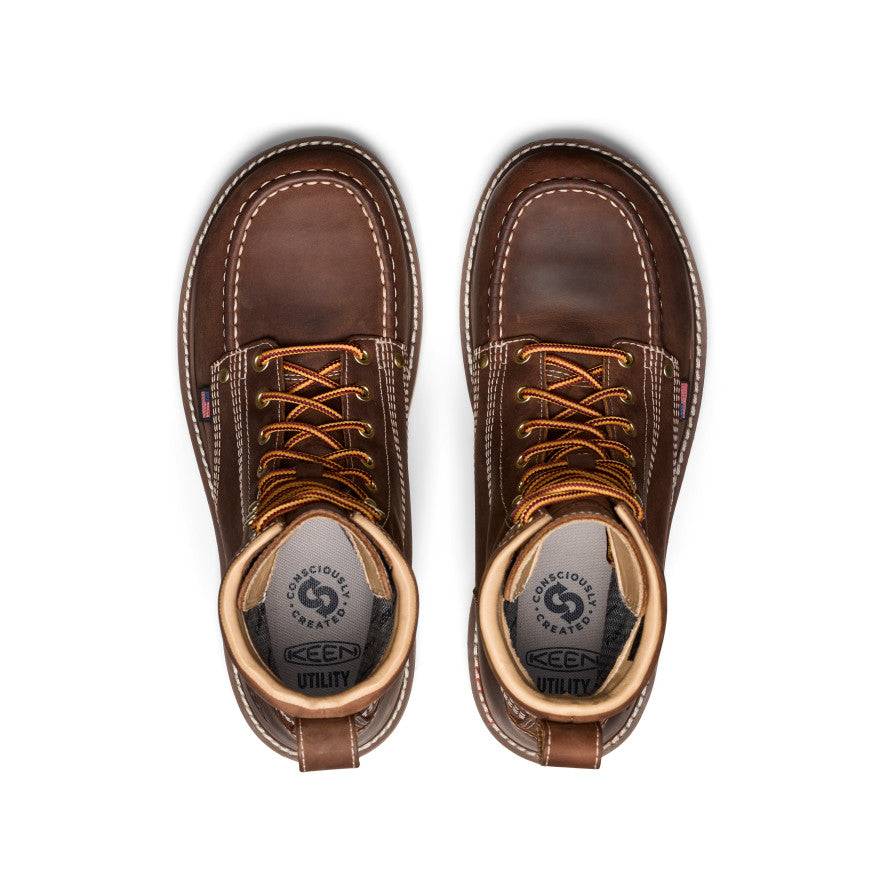 Men's Liberty 8" Waterproof Boot (Carbon Toe) Chestnut/Gum / Keen / Chestnut/Gum