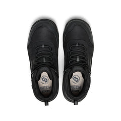 Men's Skokie Waterproof Work Boot (Soft Toe) Black/Black / Keen / Black/Black