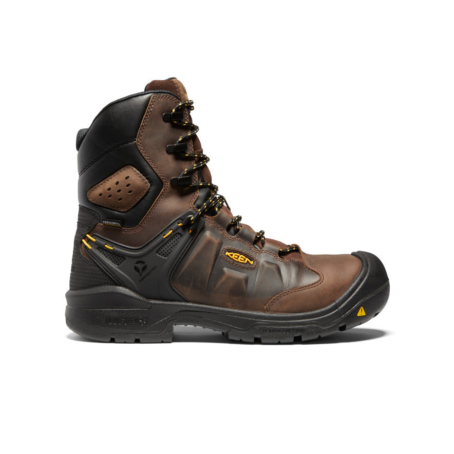 Men's Dover 8" Insulated Waterproof Boot (Carbon Toe) Dark Earth/Black / Keen / Dark Earth/Black