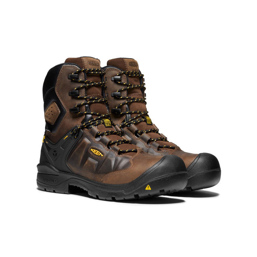 Men's Dover 8" Insulated Waterproof Boot (Carbon Toe) Dark Earth/Black / Keen / Dark Earth/Black
