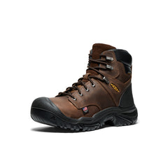 Men's Mt Vernon II 6" Waterproof Boot (Steel Toe) Dark Earth/Black / Keen / Dark Earth/Black